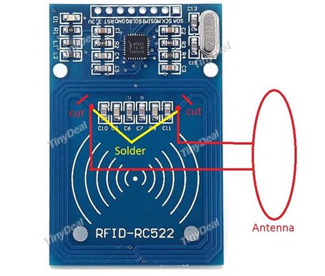 arduino rfid reader extend range